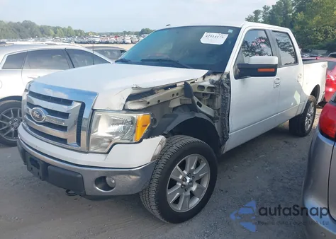 2010 Ford F-150 Lariat z USA, uszkodzony, nr VIN 1FTFW1EV0AFD50701